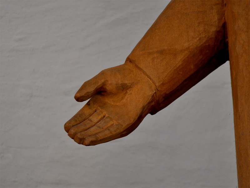 Hand Skultur Pauluskirche